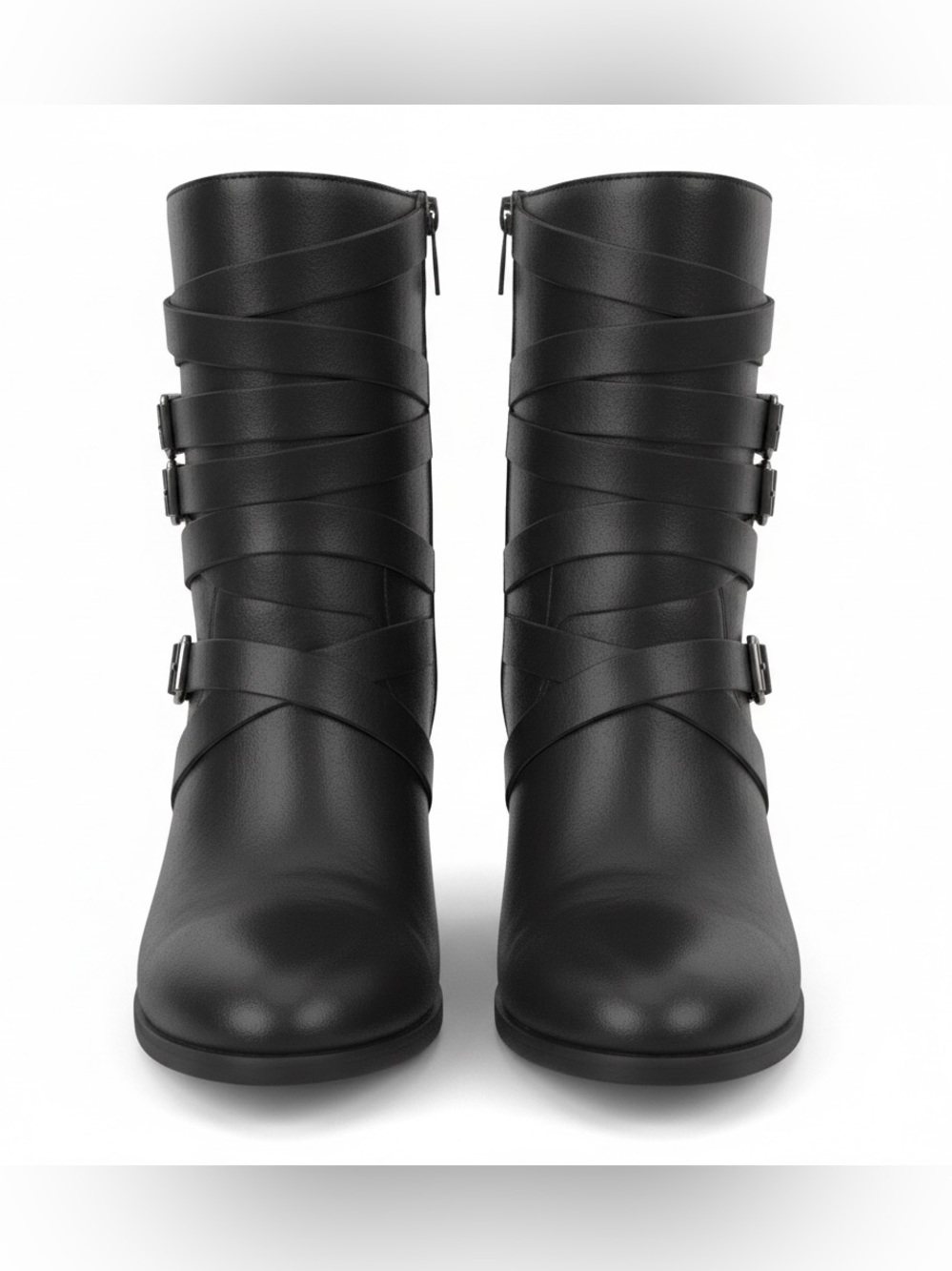 Black Heeled Boots - Picture 2 of 7